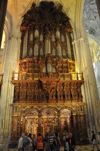 Kathedrale, innen, Orgel