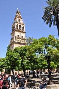 Mezquita, Patio De Los Naranjos mit Torre Campanario
