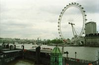 Themse mit London Eye