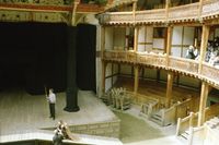 Globe Theatre, Innenraum
