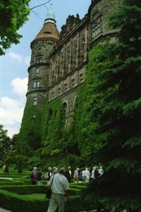 Schloss Fürstenstein, Gartenseite