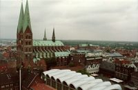 Marienkirche und Rathaus